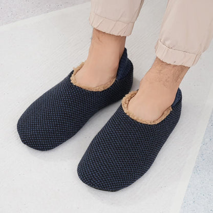 Flauschige Hausschuhsocken in Übergröße (2 Paar) - Marineblau - EU40-43 (US7-9) - image 6