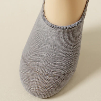 Rutschfeste No-Show-Socken in Übergröße (5 Paar)