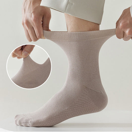 Viertelsocken aus Baumwollnetz in Übergröße (5 Paar)