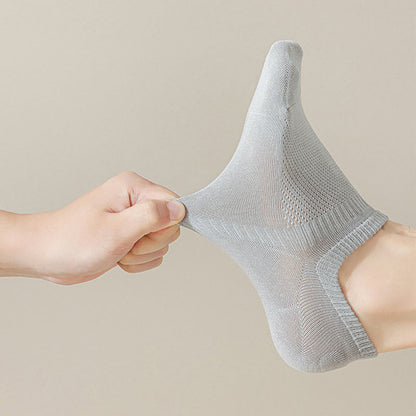 Mesh-Baumwoll-No-Show-Socken (5 Paar) - image 4