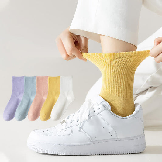 Bequeme Viertelsocken aus Baumwolle (6 Paar) - image 0