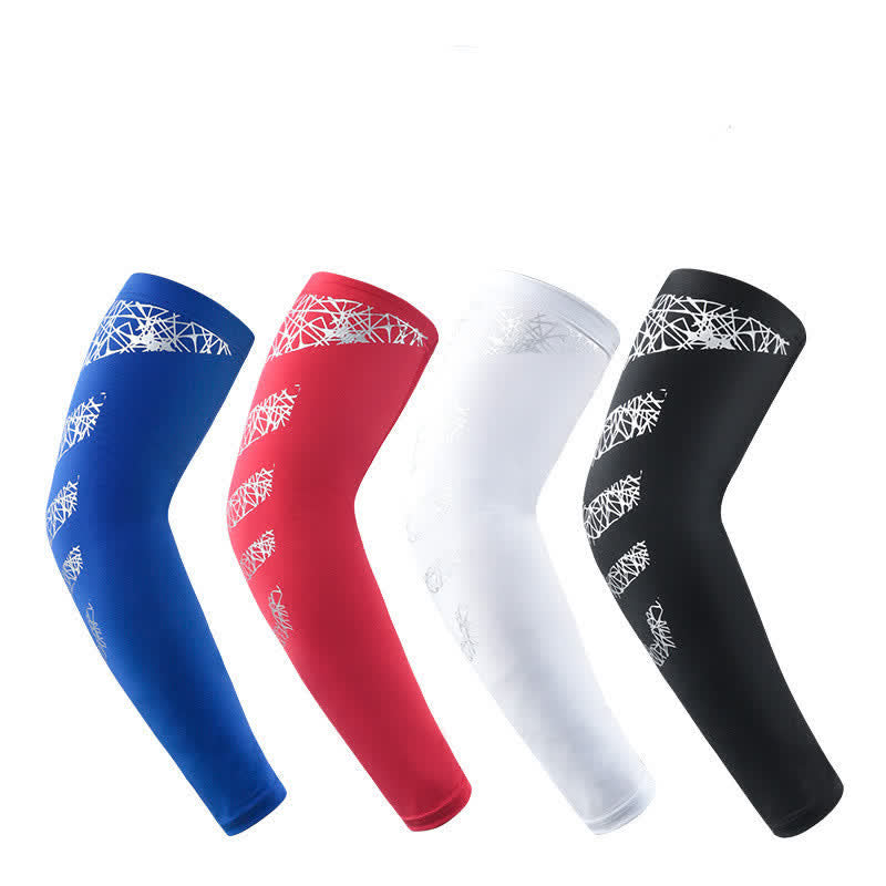 Sport-Kompressions-Armstulpen mit Kunstdruck - image 0