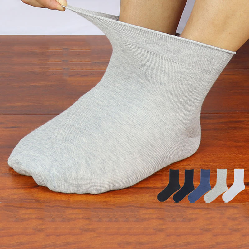 Nicht bindende Viertelsocken in Übergröße (5 Paar)