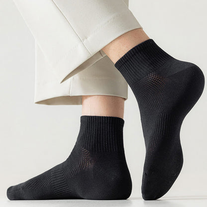 Nahtlose Viertelstrümpfe aus Mesh (5 Paar) - image 10