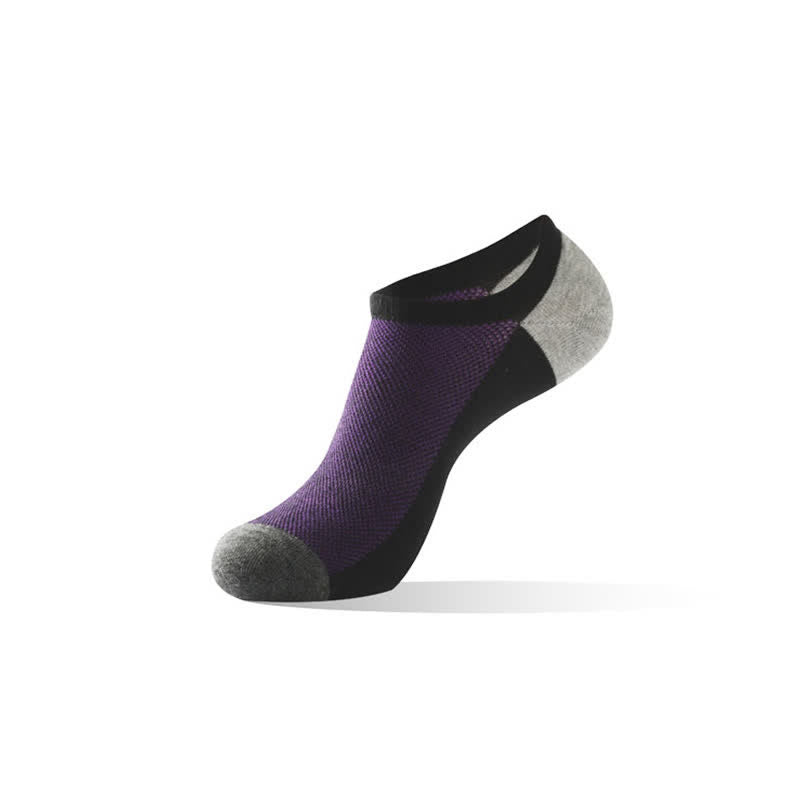Atmungsaktive, knöchelhohe Socken (6 Paar) - Lila - EU43-48 (US9-13) - image 7