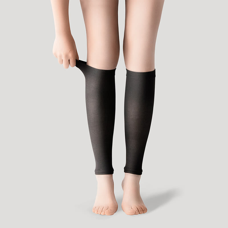 Fußlose Coole Kompressionsstrümpfe aus Eisseide, Unisex - Schwarz - XL - image 23