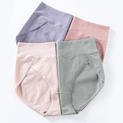 Antibakterielle Slips mit hoher Taille in Übergröße (6 Paar)