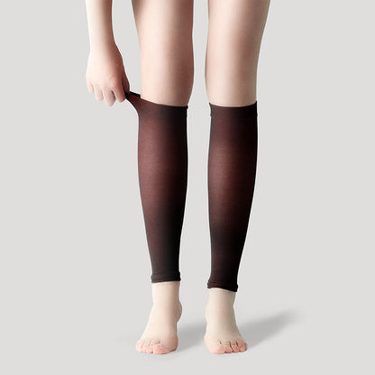 Fußlose Coole Kompressionsstrümpfe aus Eisseide, Unisex - Rot - XL - image 29