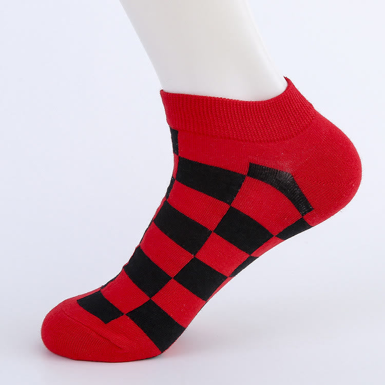 Puzzle-Knöchelsocken (5 Paar) - image 4