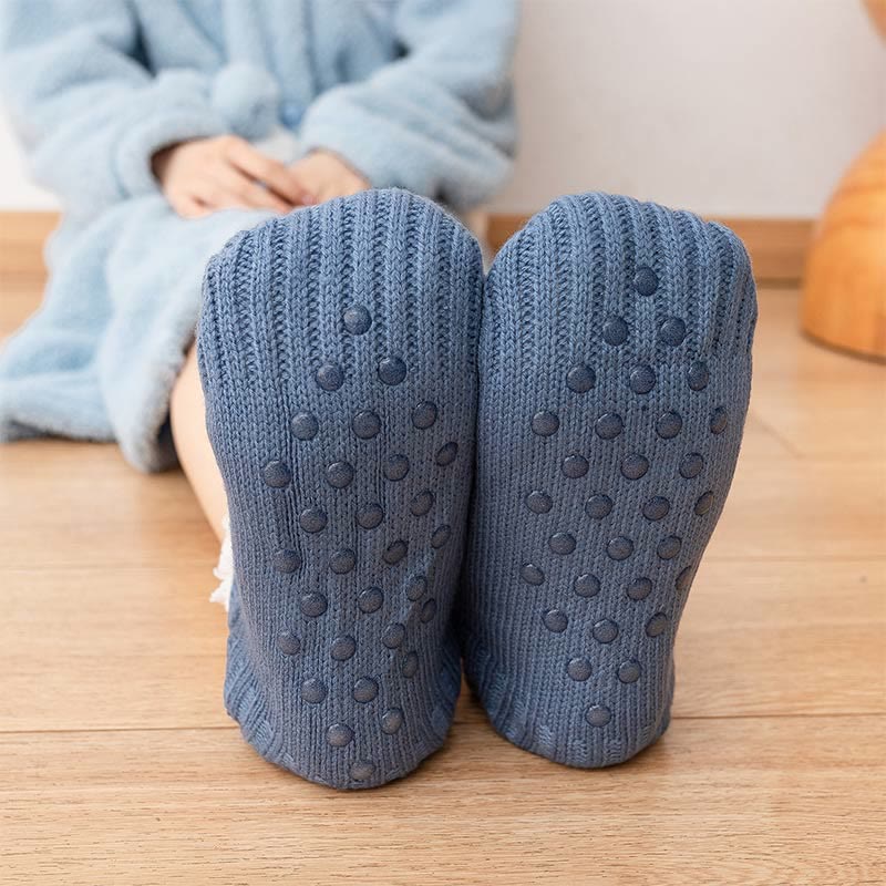 Warme Hausschuhesocken aus Lammwolle in Übergröße (2 Paar) - image 10