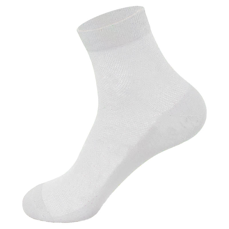 Netz-Viertel-Socken in Übergröße (10 Paar)