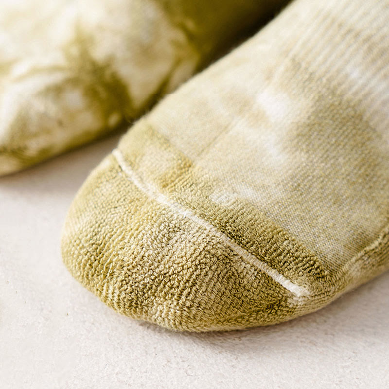 Bunte Viertelsocken im Batik-Look (4 Paar) - image 8