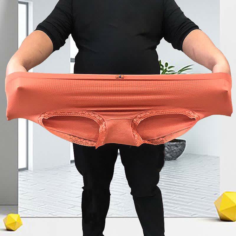 Atmungsaktive, hochgeschnittene Spitzenhöschen (5 Paar) - image 1