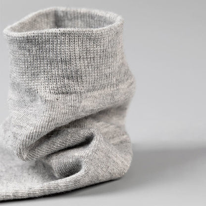 Weiche, einfarbige Viertelsocken in Übergröße (5 Paar)