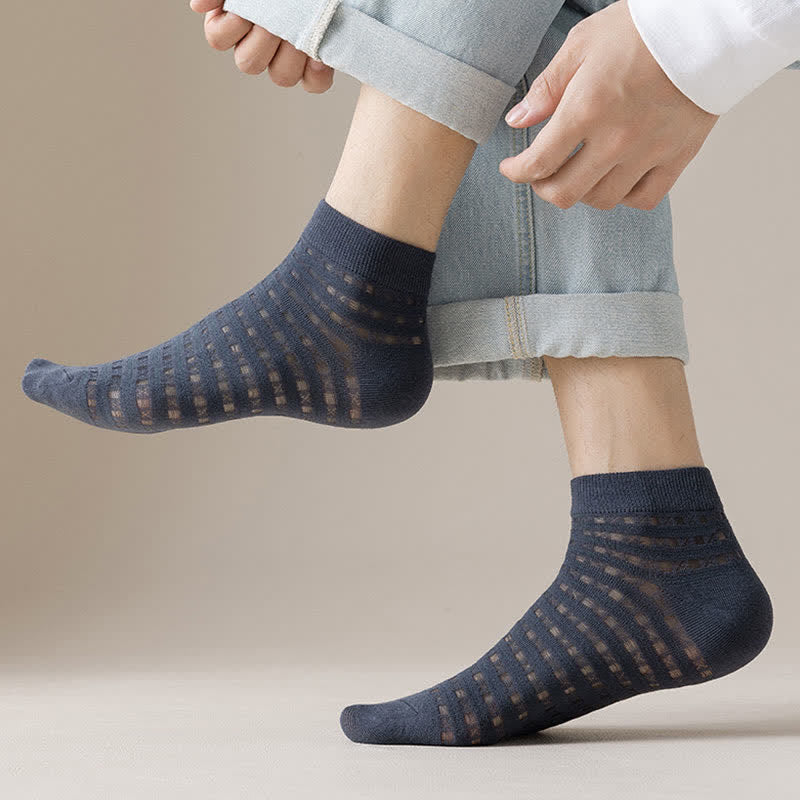 Knöchelsocken aus hohlem Netzgewebe (7 Paar) - image 7