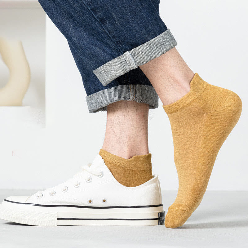 Mehrfarbige, lockere Baumwollsocken (3 Paar) - image 3