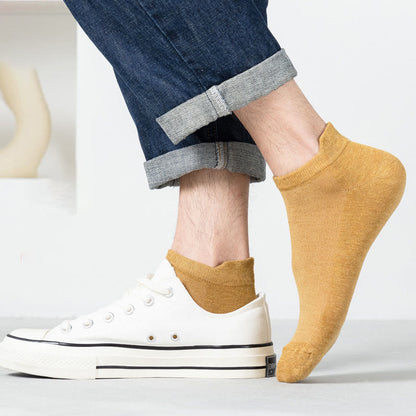 Mehrfarbige, lockere Baumwollsocken (3 Paar) - image 3