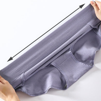 Antibakterielle Slips mit hoher Taille in Übergröße (6 Paar)