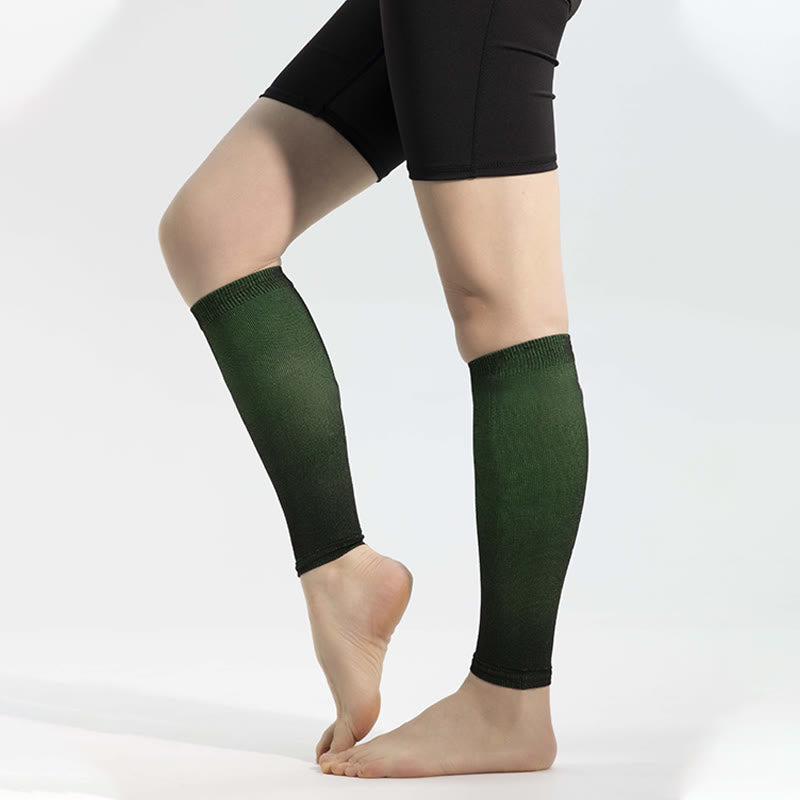 Fußlose Coole Kompressionsstrümpfe aus Eisseide, Unisex
