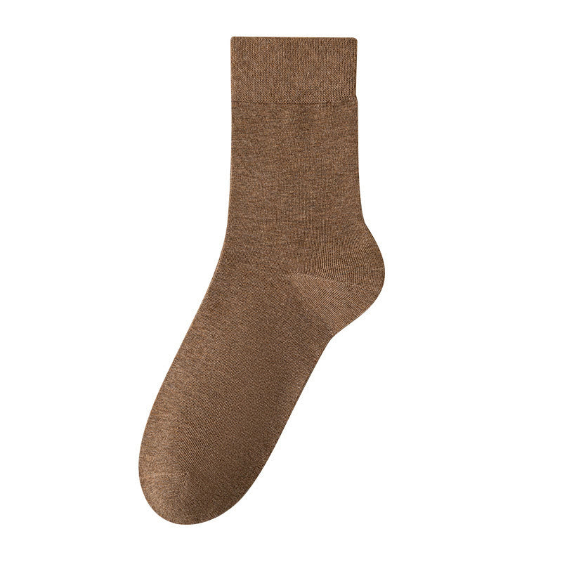 Atmungsaktive Viertelsocken in Unifarben (5 Paar) - Kamel - EU39-46 (US6-12) - image 11