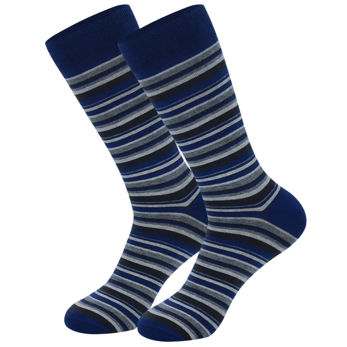 Patchwork-Nadelstreifen-Socken (5 Paar) - image 6