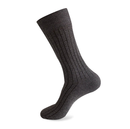 Crew-Socken mit einfarbigen Streifen in Übergröße (3 Paar)