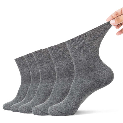Nicht bindende Viertelsocken in Übergröße (5 Paar)