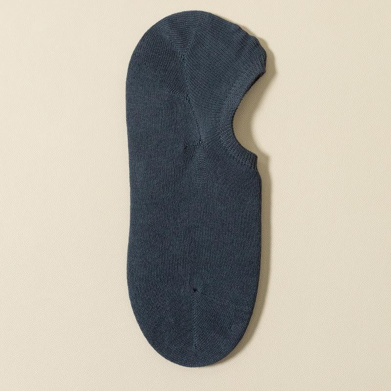 Rutschfeste No-Show-Socken in Übergröße (5 Paar)