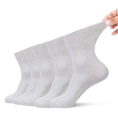 Nicht bindende Viertelsocken in Übergröße (5 Paar)