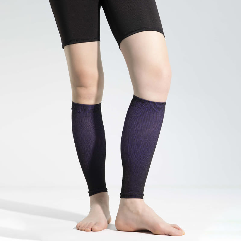 Fußlose Coole Kompressionsstrümpfe aus Eisseide, Unisex
