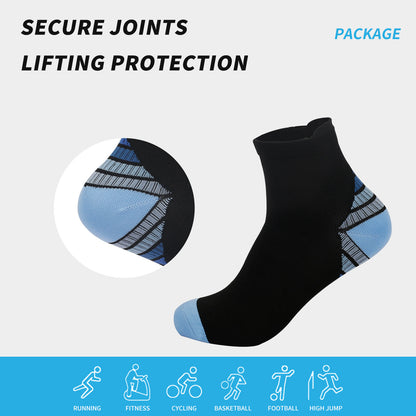 Elastische Sport-Knöchelkompressionssocken (7 Paar) - image 1