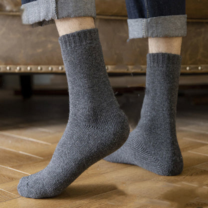Dicke, isolierte und beheizbare Wintersocken in Übergröße (5 Paar) - image 5