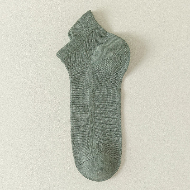 Mesh-Atmungsaktive Knöchelsocken (7 Paar) - Armeegrün - EU44-50 (US10-15) - image 14