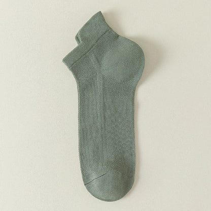 Mesh-Atmungsaktive Knöchelsocken (7 Paar) - Armeegrün - EU44-50 (US10-15) - image 14