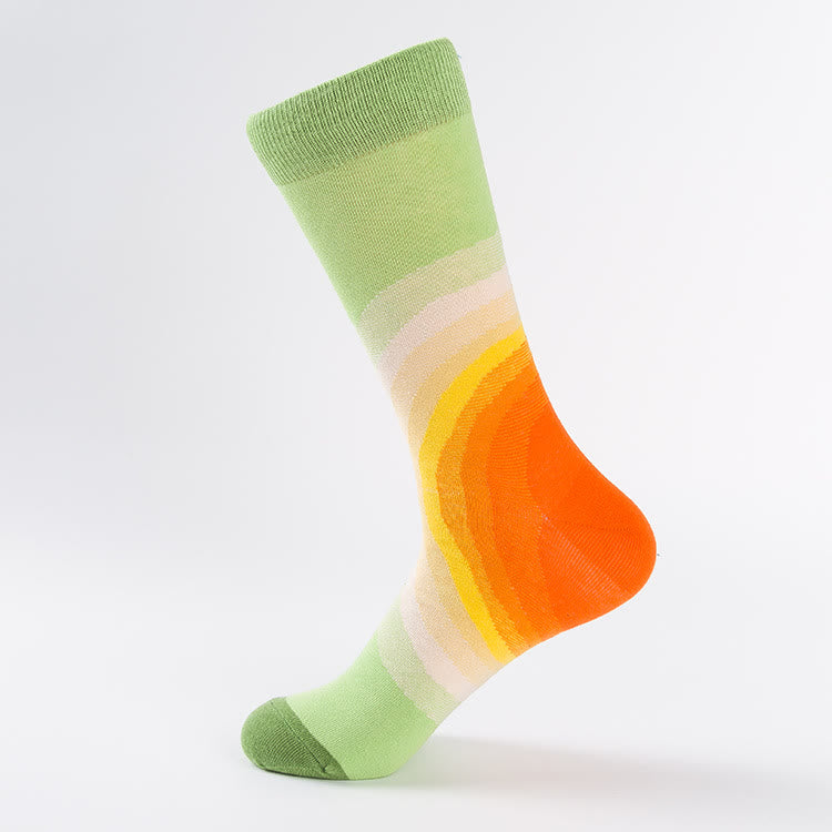 Socken mit Tulpen- und Taubenmuster (6 Paar) - image 1