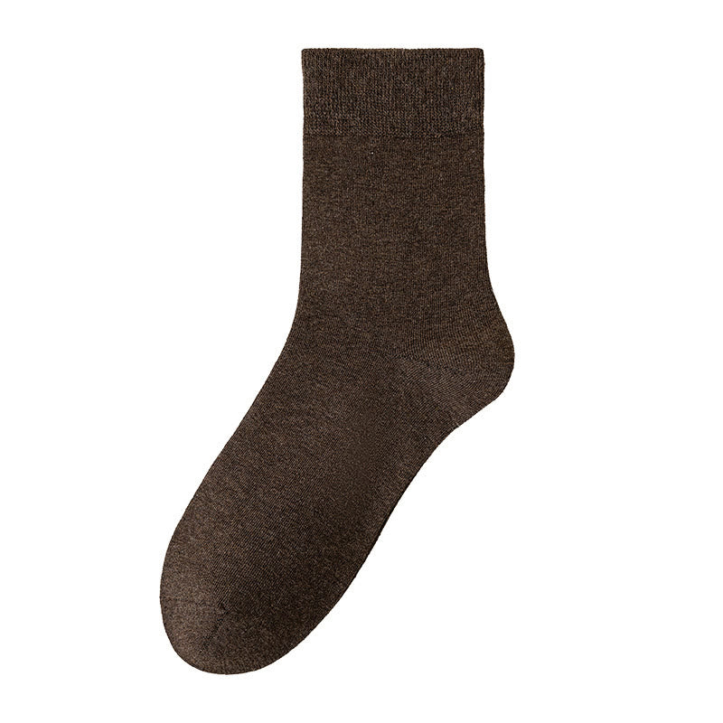 Atmungsaktive Viertelsocken in Unifarben (5 Paar) - Kaffee - EU39-46 (US6-12) - image 13