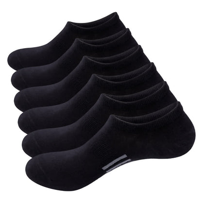 Schweißabweisende Sport-Knöchelsocken (3 Paar) - Schwarz - EU45-47 (US11-13) - image 4