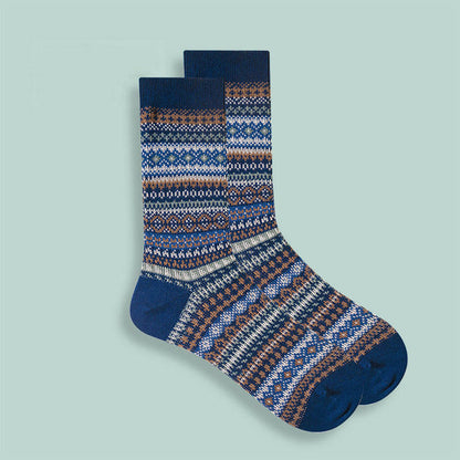 Retro-Socken aus weicher Baumwolle (10 Paar) - Dunkelblau - EU37-43 (US4-9) - image 5