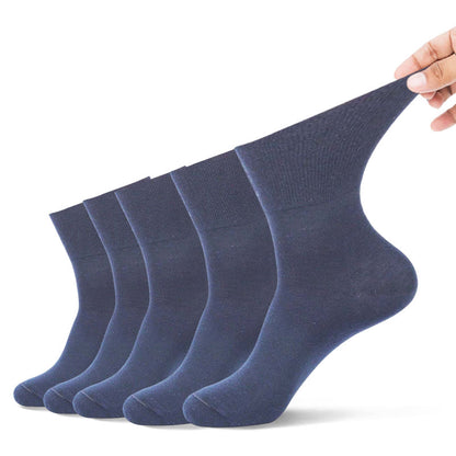 Nicht bindende Viertelsocken in Übergröße (5 Paar)