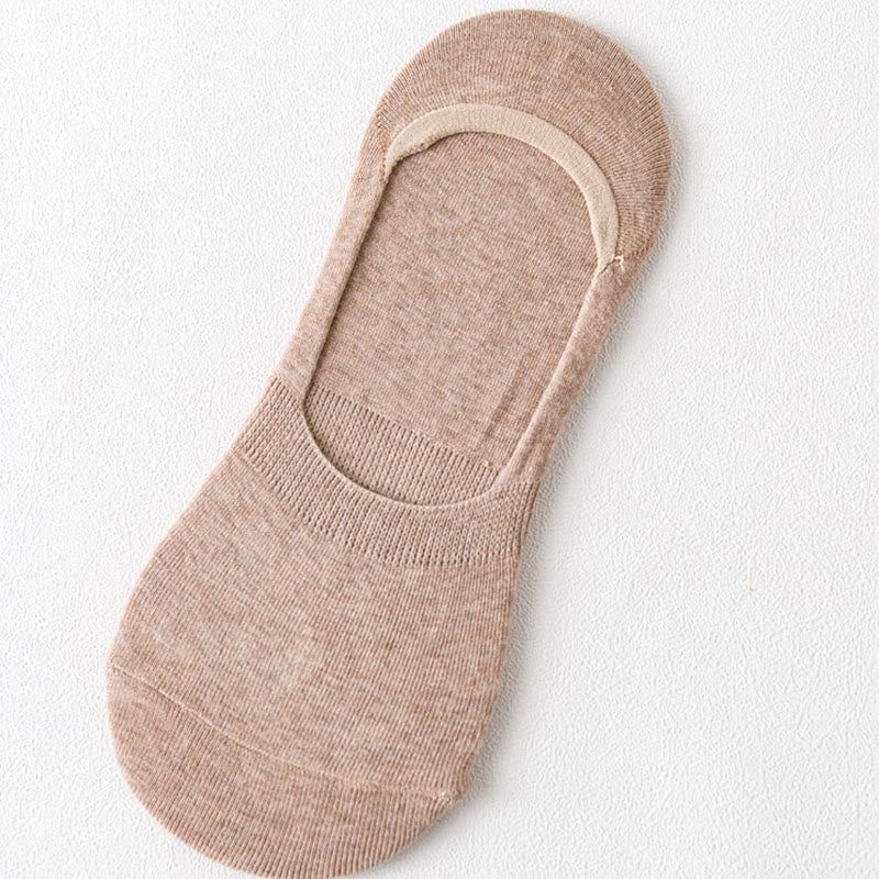 Rutschfeste, unsichtbare Socken (5 Paar) - Kamel - EU43-47 (US9,5-12,5) - image 12