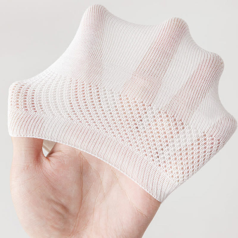 Netzelastische, unsichtbare Socken (5 Paar) - image 9