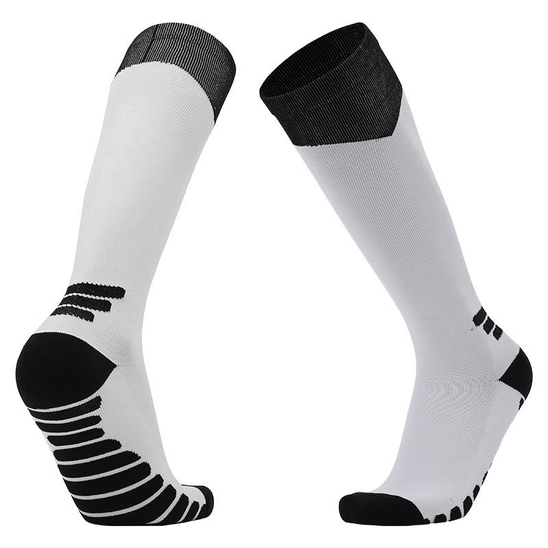 Sportliche Kniestrümpfe mit Kompression (2 Paar) - Weiß - L/XL - image 5