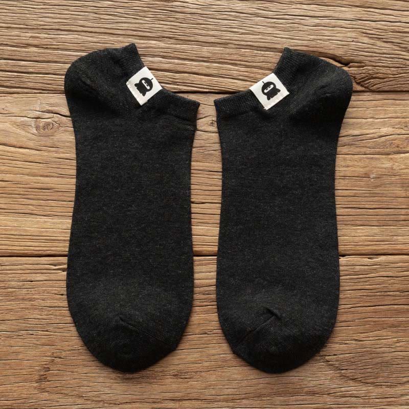 Baumwollsocken mit lustigem Muster in Übergröße (3 Paar)