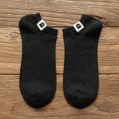 Baumwollsocken mit lustigem Muster in Übergröße (3 Paar)
