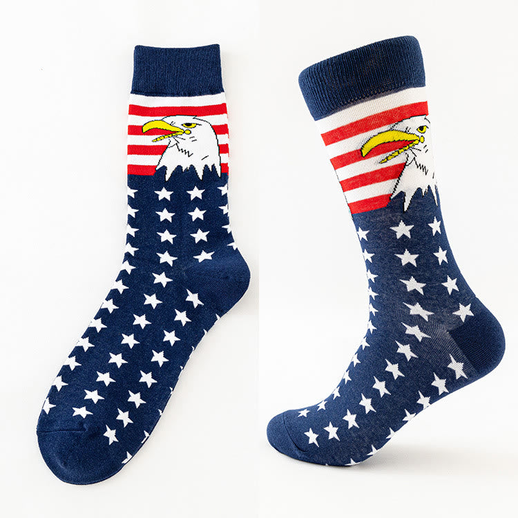 USA Stars Stripes Crew Socks (6 Paar) - image 3