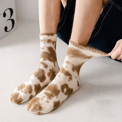 Viertelstrümpfe mit Batikmuster (5 Paar) - image 2