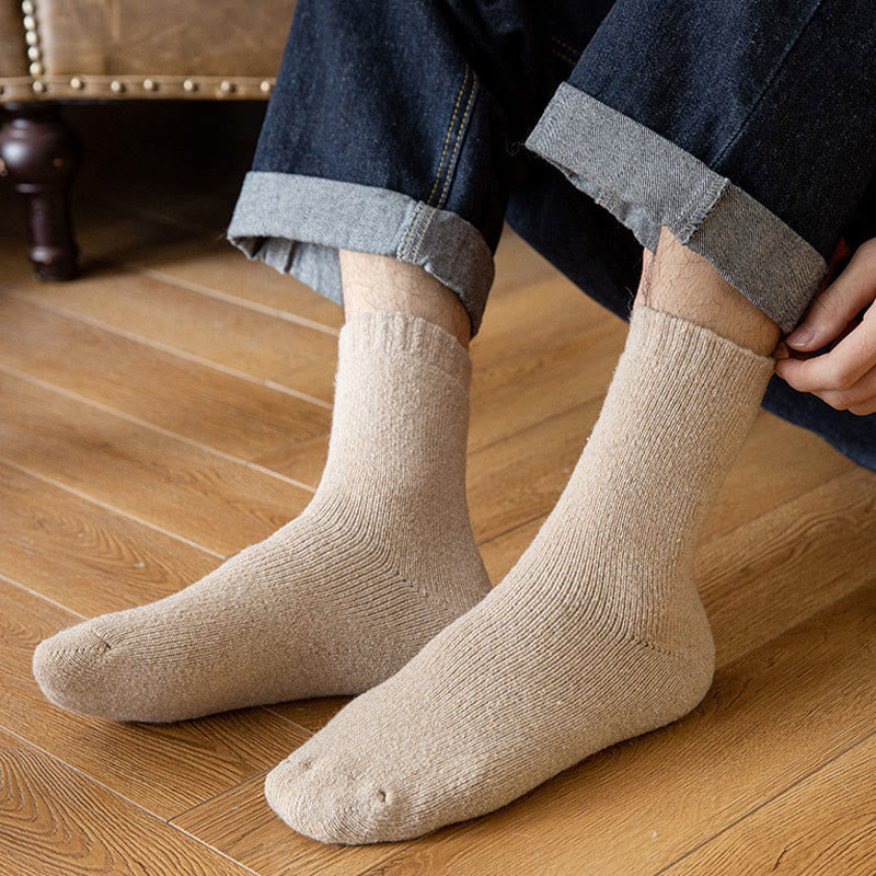 Dicke, isolierte und beheizbare Wintersocken in Übergröße (5 Paar) - image 6