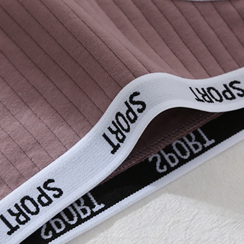 Antibakterielle Baumwollunterwäsche mit hohem Bund (4er-Pack) - image 5