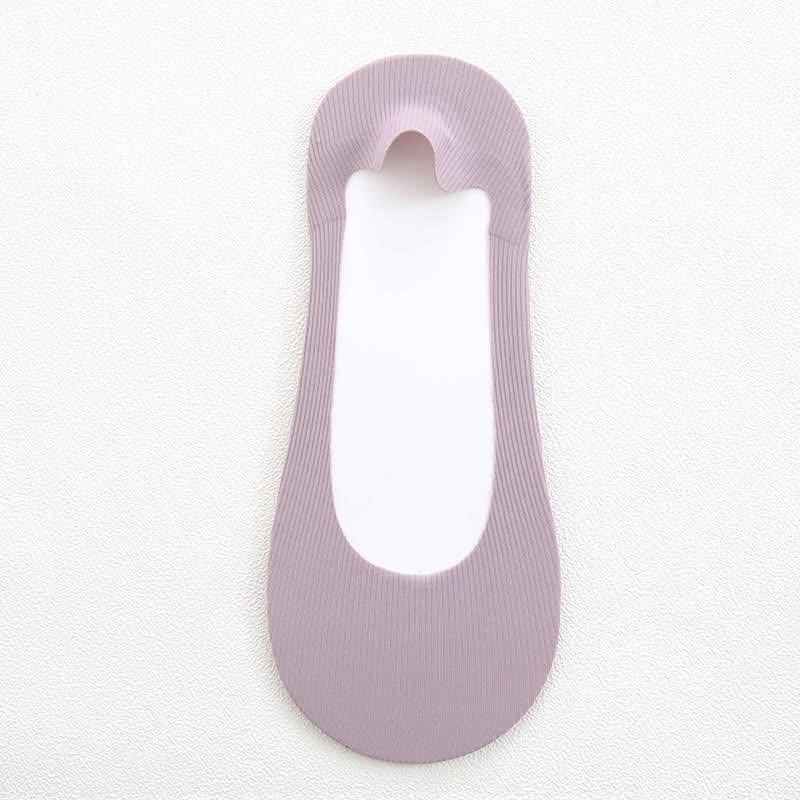 Rutschfeste, unsichtbare Socken (7 Paar) - Lila - EU40-44 (US8,5-12) - image 17