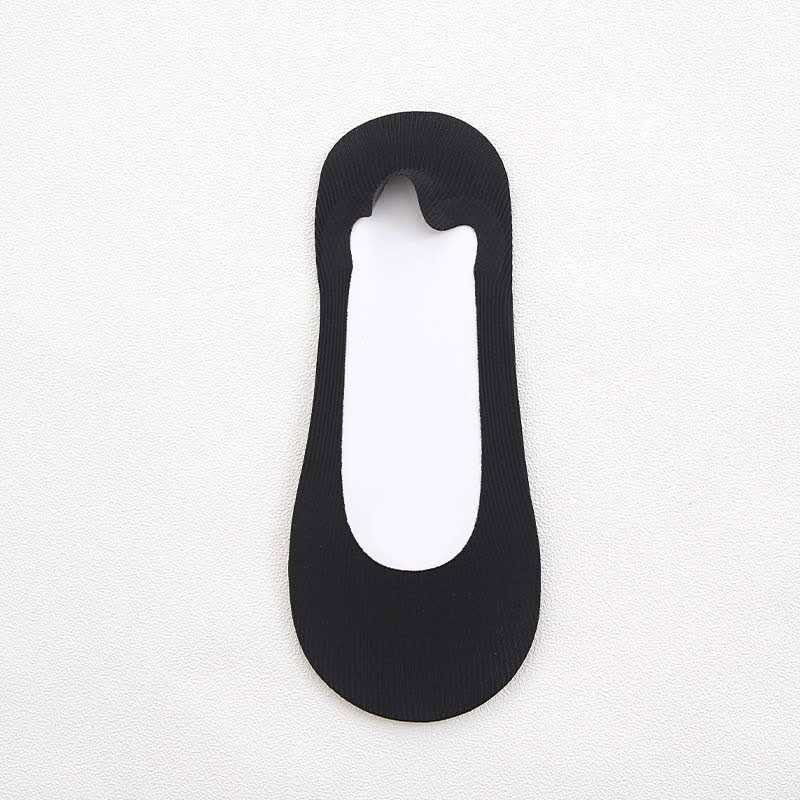 Rutschfeste, unsichtbare Socken (7 Paar) - Schwarz - EU40-44 (US8,5-12) - image 14